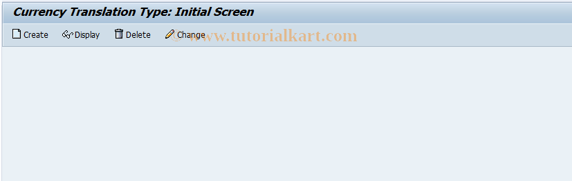SAP TCode CJEC - Maintain Project Crcy Transaction Type