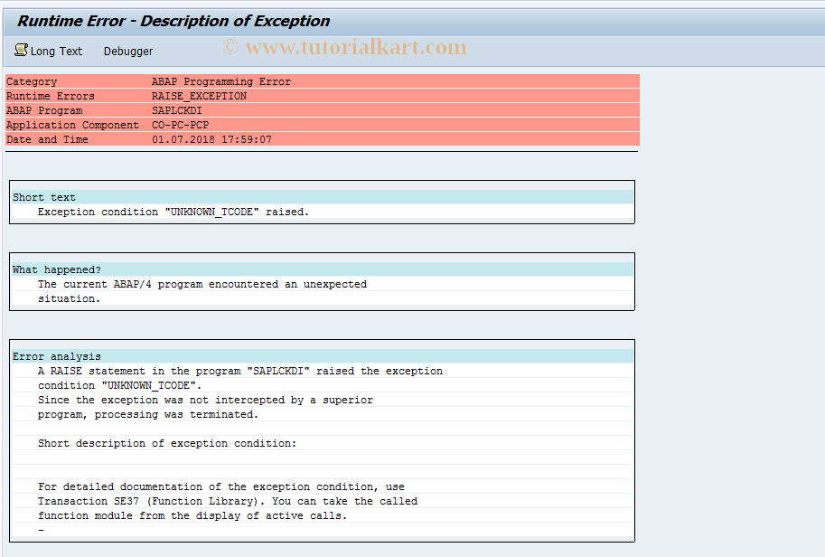 SAP TCode CK77N - Create Additive Costs