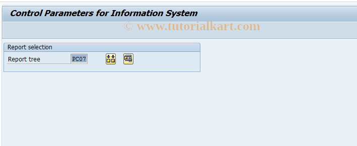 SAP TCode CKMK - Control of Information System ML