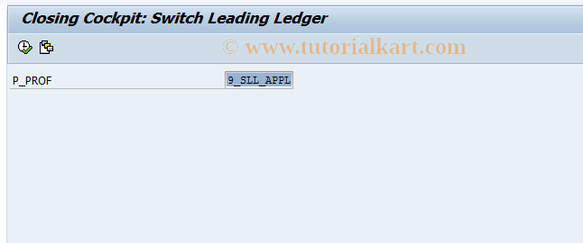 SAP TCode CLOCOC_SLL - Closing Cockpit for LLS