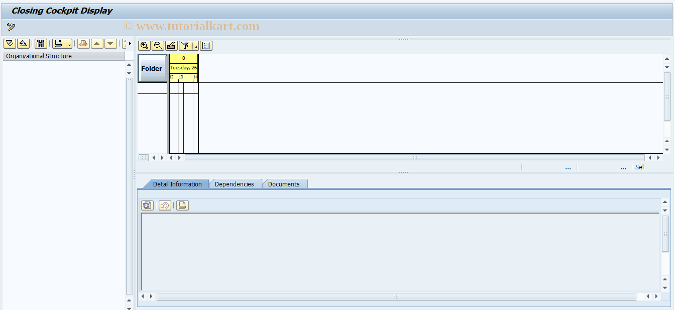 SAP TCode CLOCOS - Closing Cockpit - Aggregated View