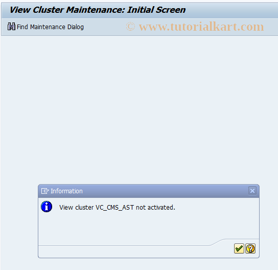 SAP TCode CMS_CUS_11 - Asset Types