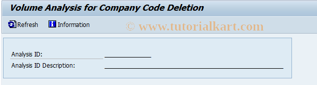 SAP TCode CNVA_CCD_ANA_IMG - CC Delete Downtime Analysis IMG