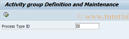 SAP TCode CNVMBTACTGRP - Activity group definition