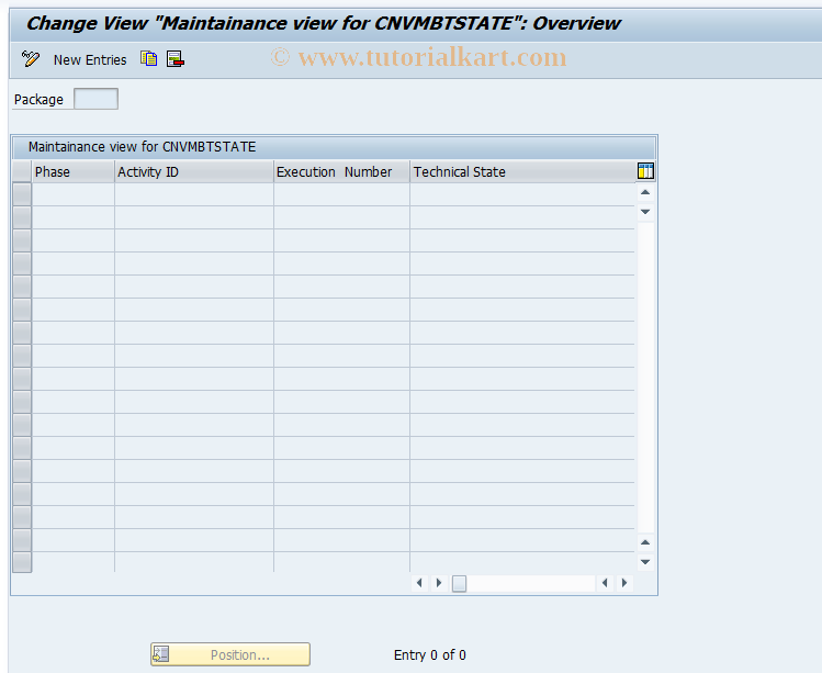 SAP TCode CNVMBTSTATE - CNVMBTSTATE