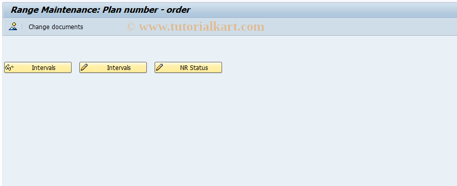 SAP TCode CO81 - Number assignment: routing to order