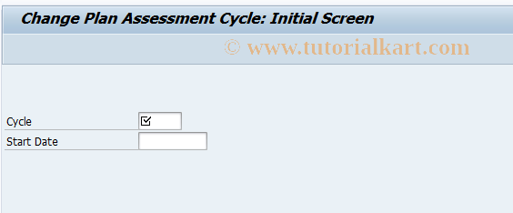 SAP TCode CPP8 - Change Plan Assessment for Processes