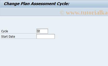 SAP TCode CPP8N - Change Plan Assessment for Processes