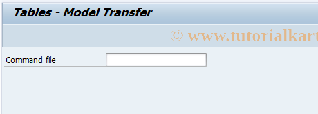 SAP TCode CRT0 - Copy C Tables Work Center