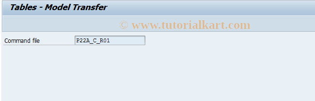 SAP TCode CRT2 - Settings Work Center Relative 2.2a