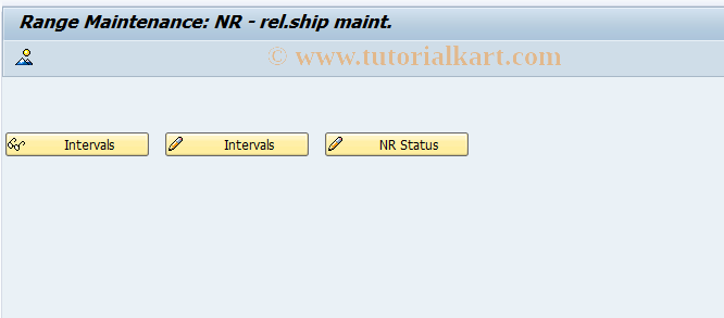 SAP TCode CUNK - Number Ranges for Dependencies