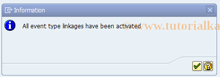 SAP TCode CVIX - Activate event type linkage