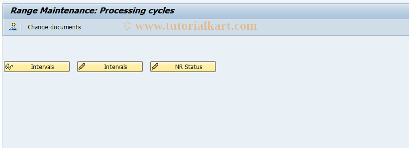 SAP TCode CVSNUMJOBID - Edit Number Range: CVD_JOBID