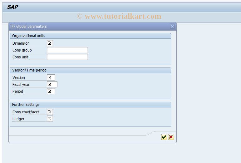 SAP TCode CX1XN - Edit Cons Group Hierarchies