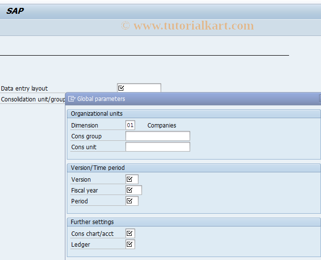 SAP TCode CX35 - Centralized entry of reported data