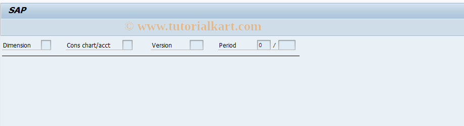 SAP TCode CXCF - Cons Monitor for a Cons Group