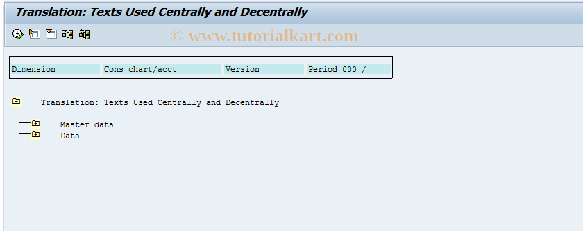 SAP TCode CXDT_EXT - Translation: Decentral Texts