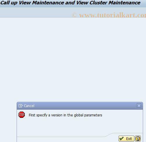 SAP TCode CXH2 - Appropriation Items for the Group