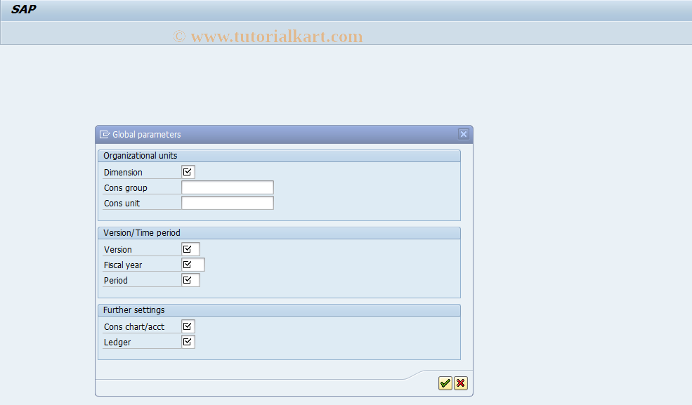 SAP TCode CXM1 - Edit Method Hierarchies