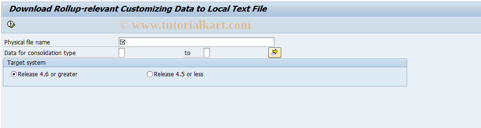 SAP TCode CXN7 - Download Rollup-related Data