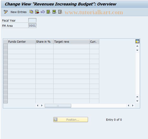 SAP TCode DECK - Cash Holding Years