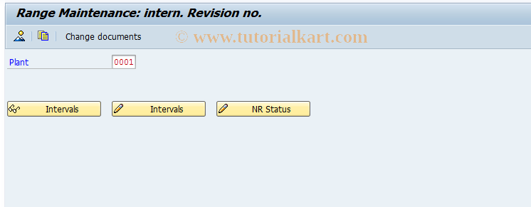 SAP TCode DIWPS_REVNRS - Number Range Maintenance: WPS_REV