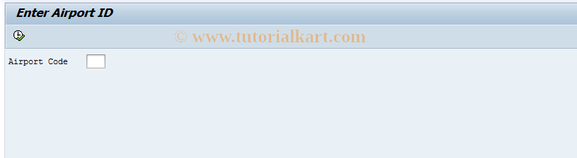 SAP TCode DRAIRPORT - Display Airport Data