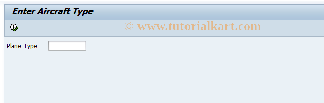 SAP TCode DRPLANETYPE - Display Aircraft Type