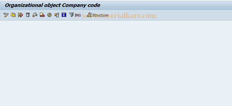 SAP TCode EC01 - Organizational Object Copier: Company Code