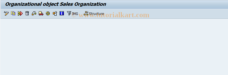 SAP TCode EC04 - Organizational Object Copier: Sales Organizatn