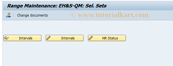 SAP TCode EHQMNUMSLST - EHS:Maintain Number Range for Phrase Set
