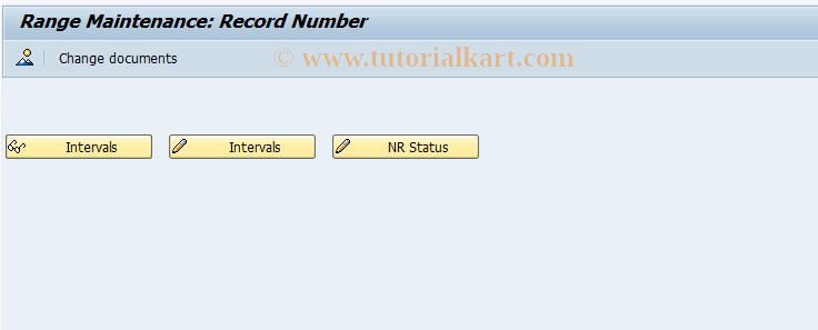 SAP TCode EHSH_C_NR_RECN - Number Ranges Occup. Health Record Number 