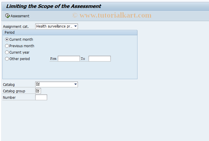 SAP TCode EHSQEVAL01 - Evaluate Completed Questionnaires