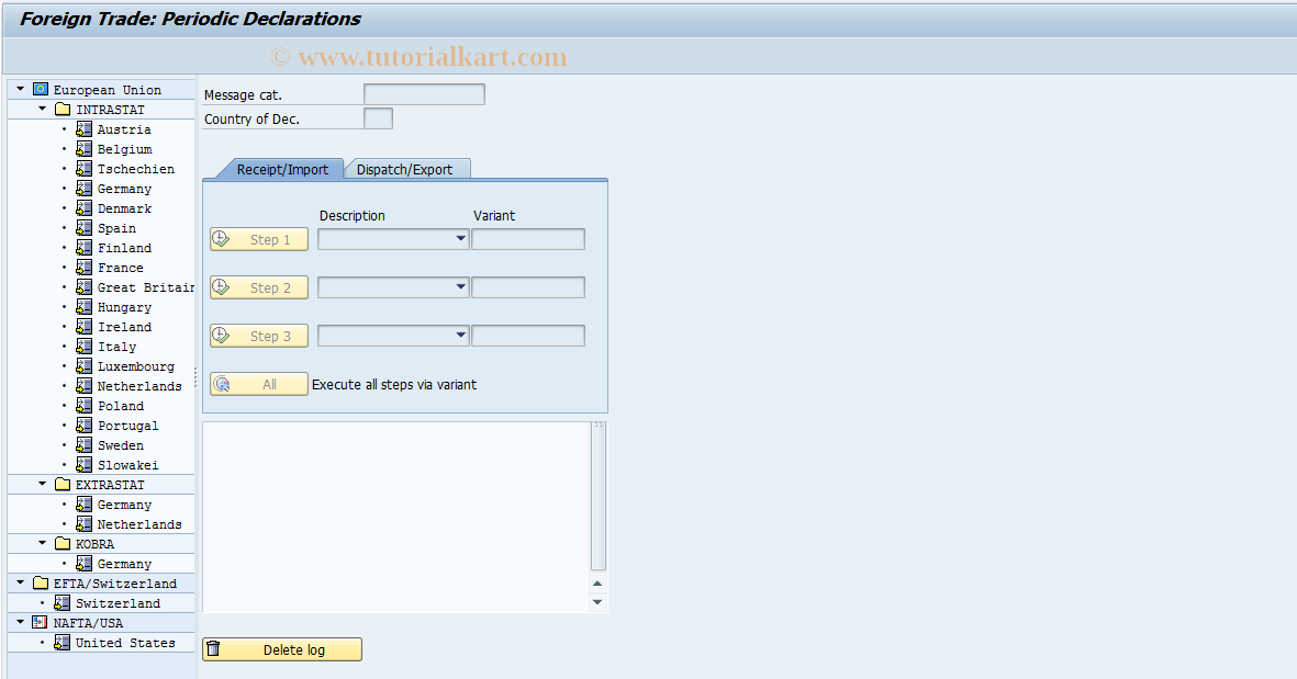 SAP TCode ENPA - FT: Enjoy: Period-end Closings