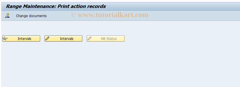 SAP TCode EPRACT - Number Range Maintenance: ISU_PRACT