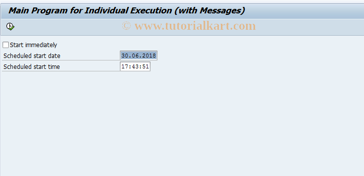 SAP TCode EWG5 - Consolidation Staging Ledger