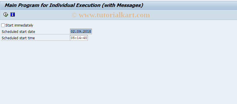 SAP TCode EWM1 - MM Fill Fields in EBAN