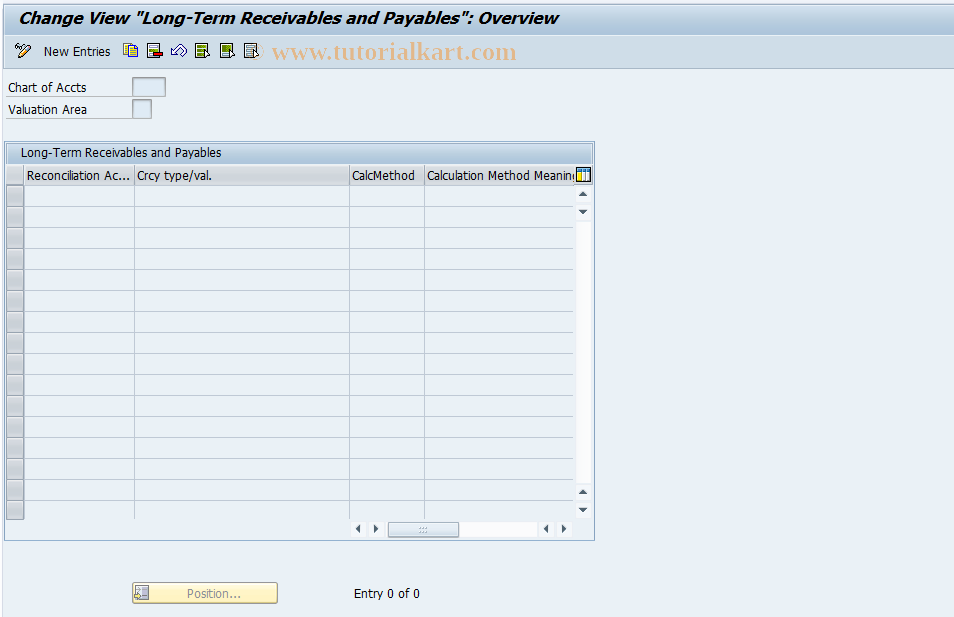 SAP TCode F107_PROV_RP - FI Discounting: Receivables/Payables