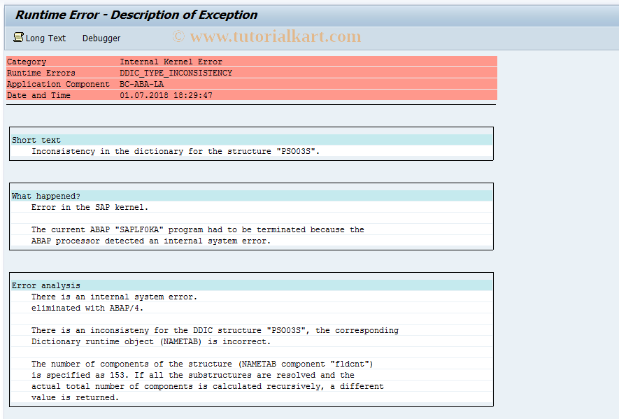 SAP TCode F896 - Create Blanket Remainder Clean Up