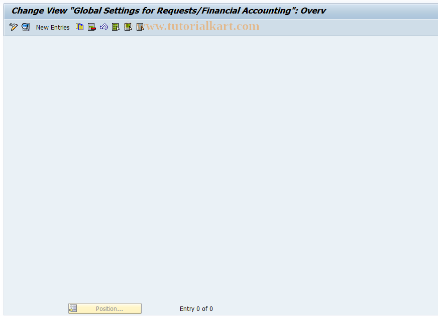 SAP TCode F8O2 - Control Different Functions