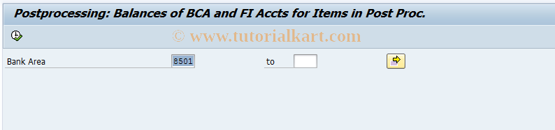 SAP TCode F977 - Correction parked payment items