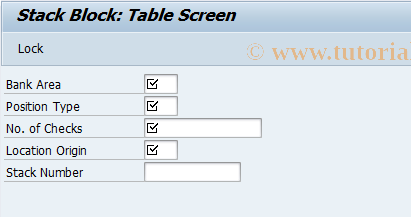 SAP TCode F9A21 - BCA: Block Check Stack