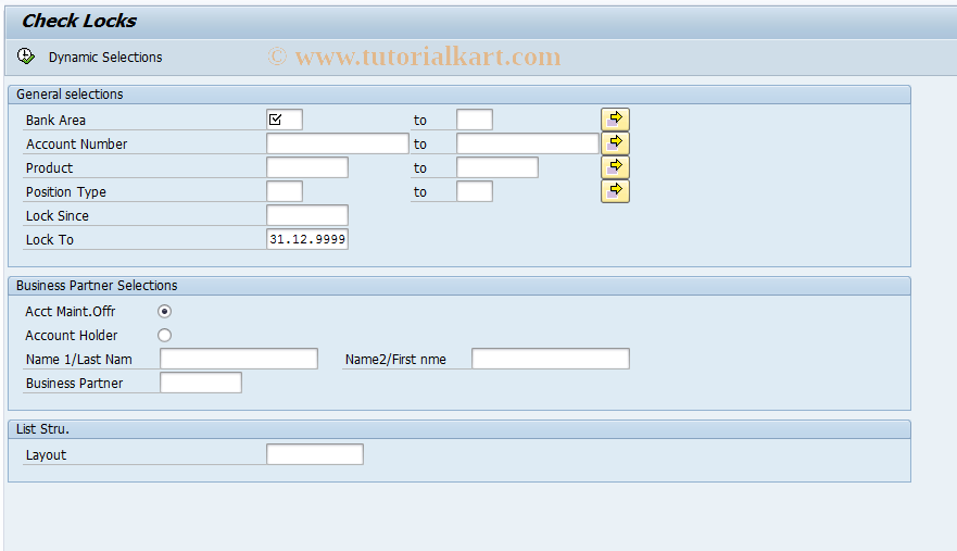 SAP TCode F9A8 - Check Locks