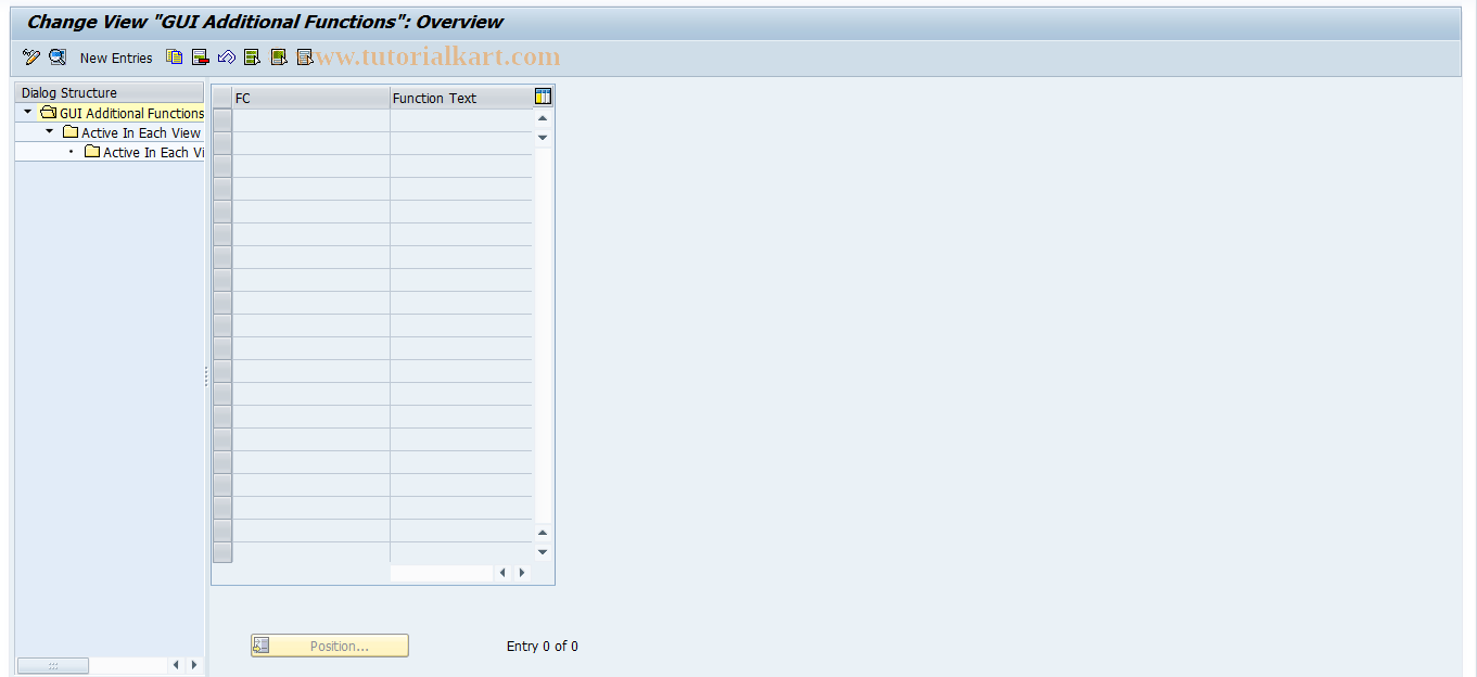 SAP TCode F9CSO9 - SO Control: CUA Additional Functions
