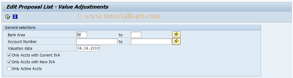 SAP TCode F9HRVA_MT -  Individual Valuation Adjst. Proposal List