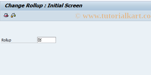 SAP TCode FAGL22 - Change General Ledger Rollup