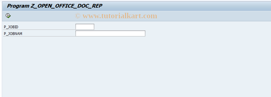 SAP TCode FAGL_CLOCO_DISPJOB - Display Job Log