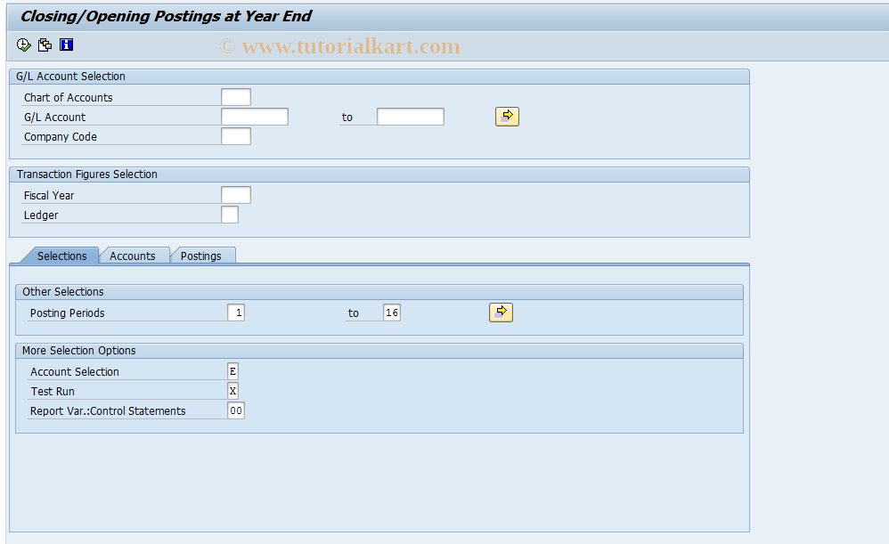 SAP TCode FAGL_CO_02 - FAGL_YEC_POSTINGS_EHP4 Colombia