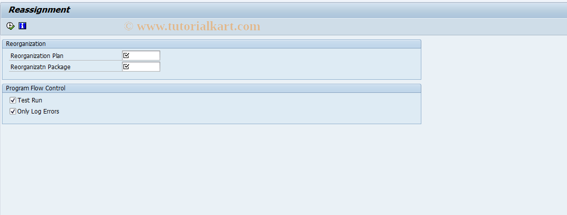 SAP TCode FAGL_RREASSIGN_MD - Obsolete: Reorganization Reassign Master Data
