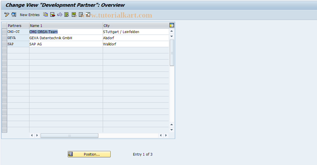 SAP TCode FAR1 - S FI-ARI Maintenance  table T061A